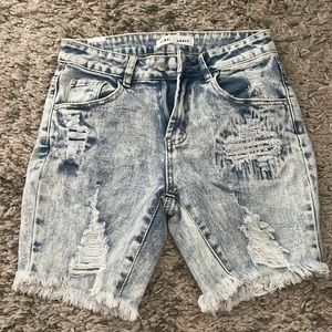 Above the knee shorts